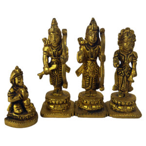 Brass Antique Ram Pariwar Individual Idols